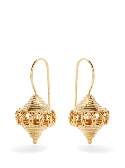 Tohum - Savanna Sangha 24kt Gold-plated Drop Earrings - Womens - Gold