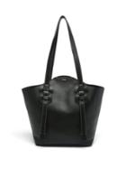 Matchesfashion.com Chlo - Darryl Braided Grained-leather Tote Bag - Womens - Black