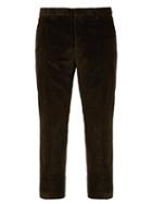 Matchesfashion.com Joseph - Ernest Cotton Blend Corduroy Trousers - Mens - Khaki