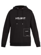Helmut Lang Logo-printed Hooded Sweatshirt