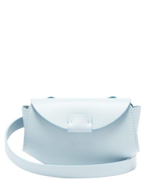 Matchesfashion.com Nico Giani - Amelia Leather Belt Bag - Womens - Light Blue