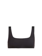 Matchesfashion.com Talia Collins - The Athletic Bikini Top - Womens - Black