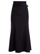 Gabriela Hearst Severino Wool-crepe Midi Skirt