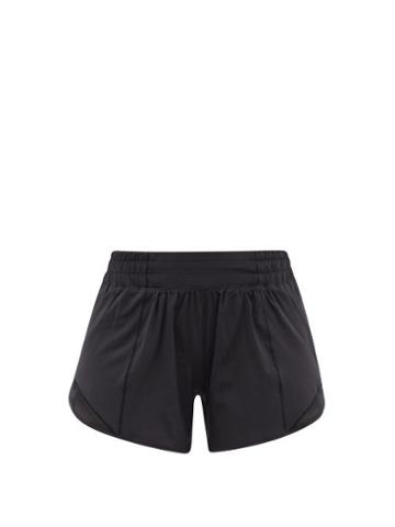 Lululemon - Hotty Hot 4 Recycled Fibre-blend Running Shorts - Womens - Black