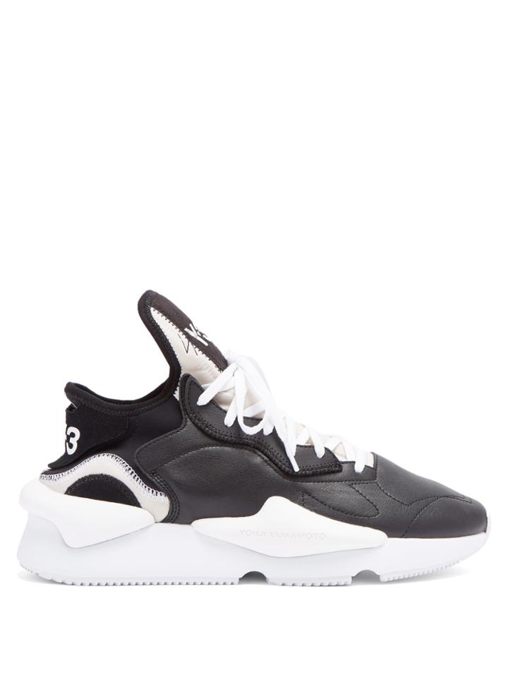 Y-3 Kaiwa Leather Trainers