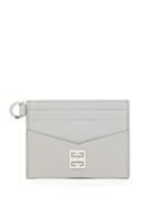 Givenchy - 4g Leather Cardholder - Womens - Grey