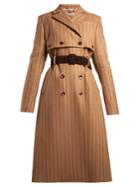 Altuzarra Higgins Pinstriped Double-breasted Coat