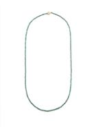 Luis Morais - Malachite & 14kt Gold Beaded Necklace - Mens - Green
