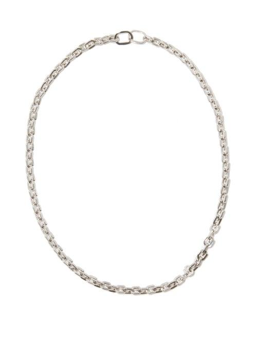 Mens Jewellery Givenchy - G-link Necklace - Mens - Silver
