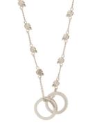 Matchesfashion.com Alexander Mcqueen - Skull & Chain-loop Necklace - Mens - Silver