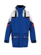 Matchesfashion.com Maison Margiela - Pvc Panelled Technical Jacket - Mens - Blue