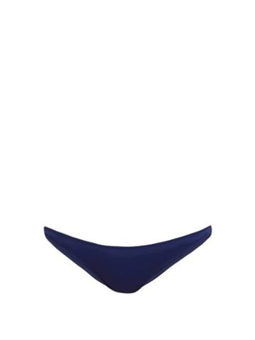 Matchesfashion.com Talia Collins - The Classic Bikini Briefs - Womens - Navy