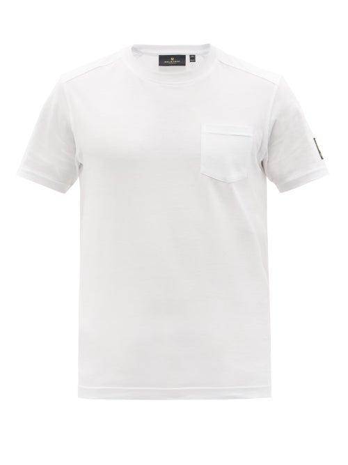 Belstaff - Thom 2.0 Cotton-jersey T-shirt - Mens - White