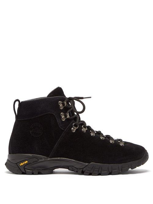 Matchesfashion.com Diemme - Maser Suede Hiking Boots - Mens - Black