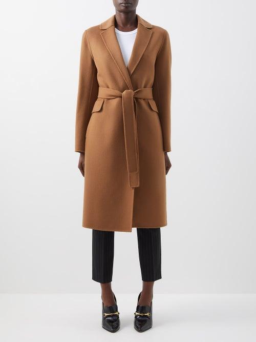 S Max Mara - Polly Coat - Womens - Brown