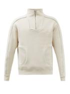 Jacquemus - Lihna Fleeceback Cotton-jersey Sweatshirt - Mens - Light Beige