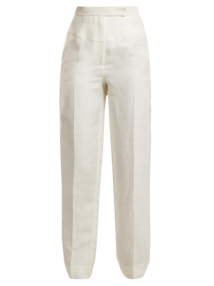 Amanda Wakeley High-rise Tapered Trousers