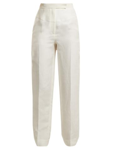 Amanda Wakeley High-rise Tapered Trousers