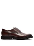 Matchesfashion.com Harrys Of London - Paul Leather Derby Shoes - Mens - Burgundy