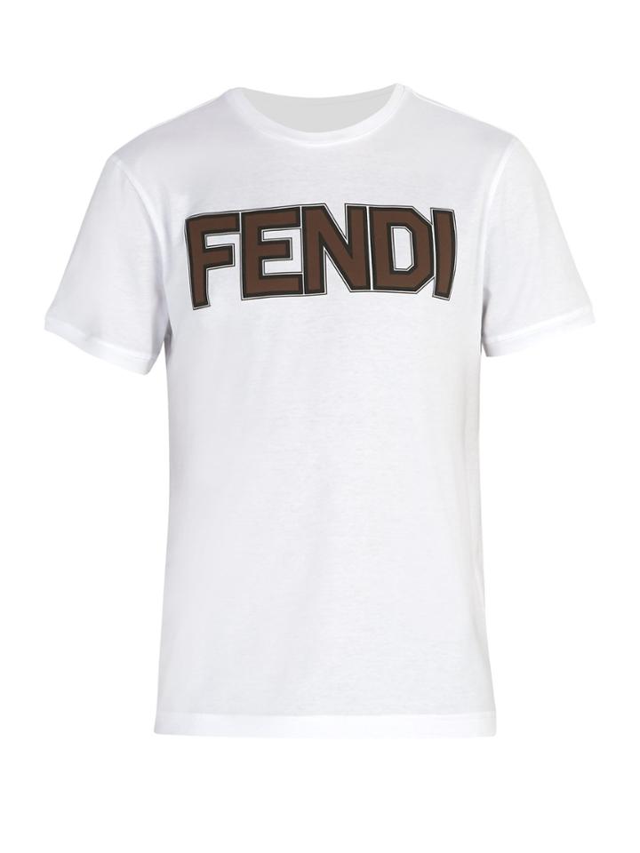 Fendi Logo-print Cotton T-shirt