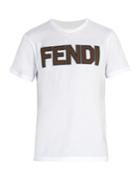 Fendi Logo-print Cotton T-shirt