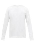 Reigning Champ - Cotton-jersey Long-sleeved T-shirt - Mens - White