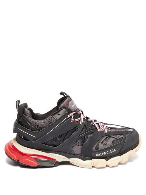 Matchesfashion.com Balenciaga - Track Low Top Mesh Trainers - Mens - Black