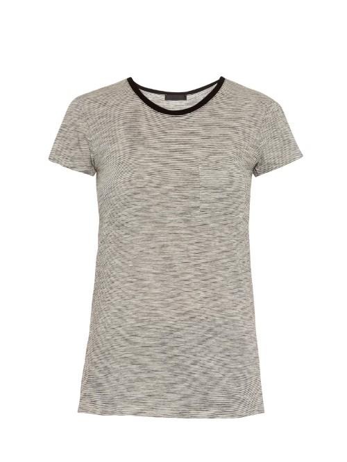Atm Striped Cotton T-shirt