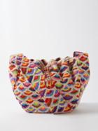 Chlo - Lallo Medium Crochet Shoulder Bag - Womens - Multi