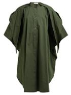 Matchesfashion.com Masscob - Moore Cotton Blend Cape Coat - Womens - Dark Green