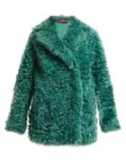 Matchesfashion.com Sies Marjan - Pippa Double Breasted Shearling Coat - Womens - Dark Green