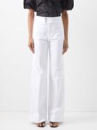 Frame - Le Hardy Wide-leg Jeans - Womens - White