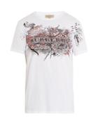 Burberry Logo-doodle Cotton T-shirt