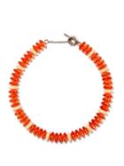 Matchesfashion.com Marni - Beaded Necklace - Womens - Red