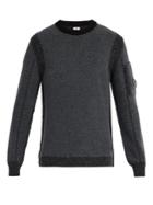 C.p. Company Crew-neck Wool-blend Sweater