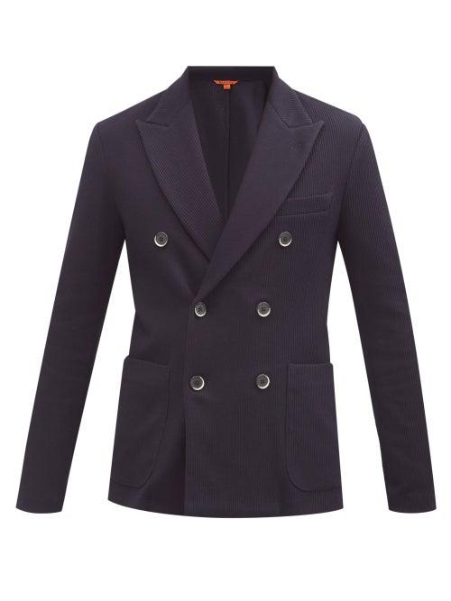Matchesfashion.com Barena Venezia - Mosto Double-breasted Blazer - Mens - Navy