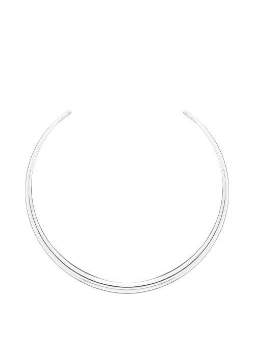 Matchesfashion.com All Blues - Fat Snake Sterling-silver Choker Necklace - Womens - Silver