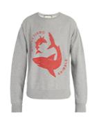 Gucci Shark-print Cotton Sweatshirt