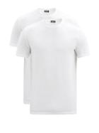 Matchesfashion.com Dsquared2 - Pack Of Two Cotton-blend Jersey T-shirts - Mens - White