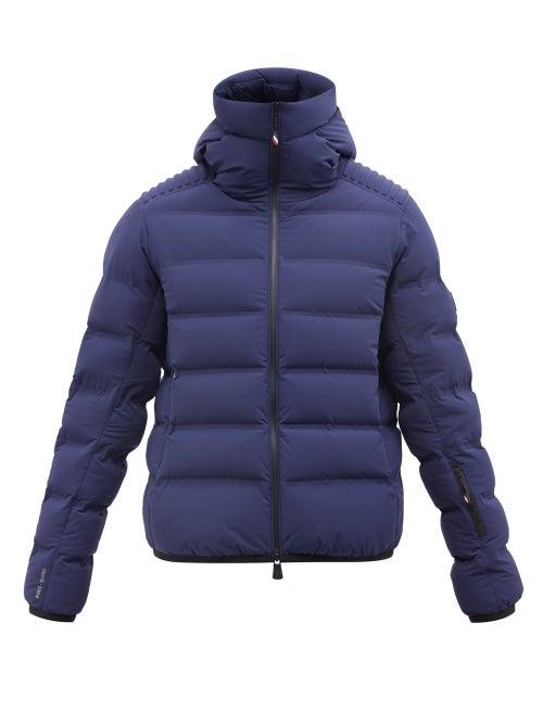 Moncler Grenoble - Lagorai Hooded Down Coat - Mens - Blue