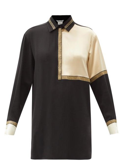 Matchesfashion.com Max Mara - Amour Blouse - Womens - Black