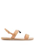 Matchesfashion.com Ancient Greek Sandals - X Gas Bijoux Clio Leather Sandals - Womens - Tan