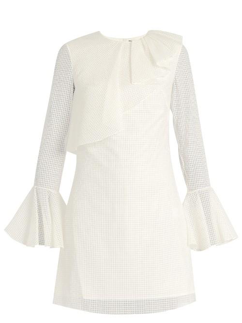 Anna October Ruffled Organdy Dress