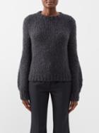 Gabriela Hearst - Clarissa Crew-neck Cashmere Sweater - Womens - Charcoal