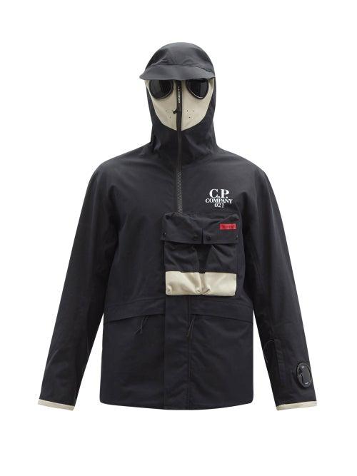Matchesfashion.com C.p. Company - Goggle-lens Shell Explorer Jacket - Mens - Black