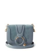 See By Chlo - Hana Small Leather And Suede Cross-body Bag - Womens - Blue