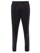 Moncler Grenoble - Logo-print Technical-jersey Track Pants - Mens - Black