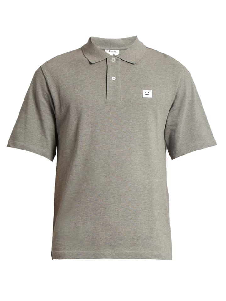Acne Studios Falco Cotton-piqu Polo Shirt