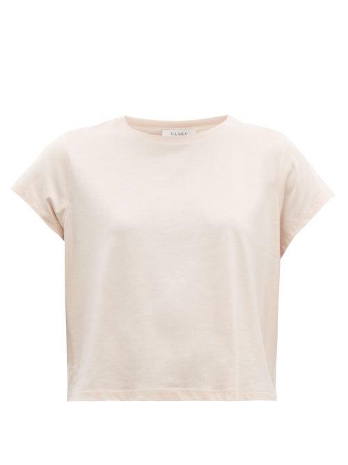 Matchesfashion.com Vaara - Nadia Technical Jersey T Shirt - Womens - Pink