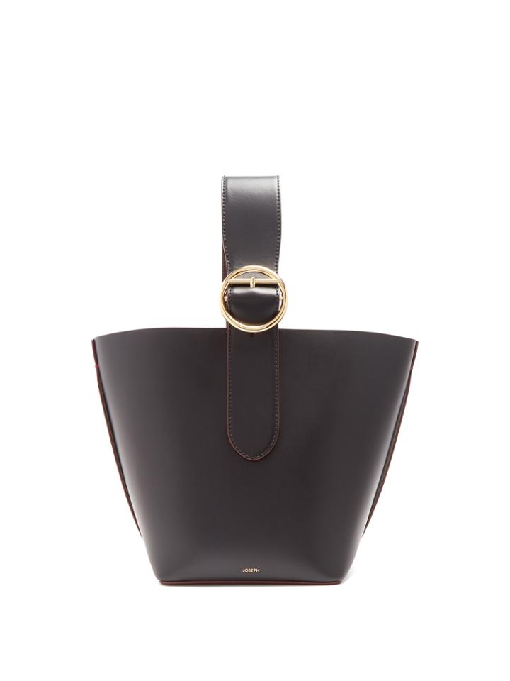 Joseph Buckle-detail Leather Bag
